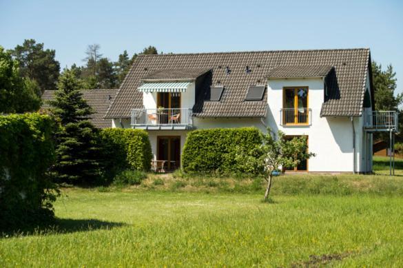 Ferienhaus-Park Brennickenswerder Lychen Esterno foto